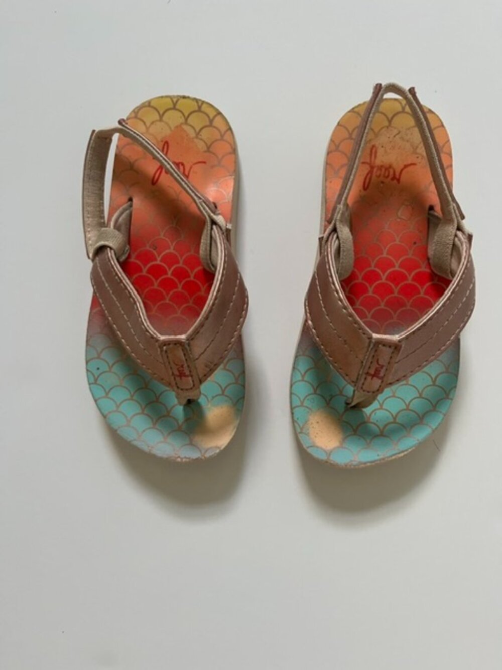 Little Girl's Flip Flops